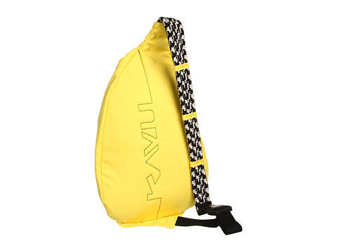 The Kavu sling bag showing the rope strap