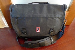 chrome anton bag, front view