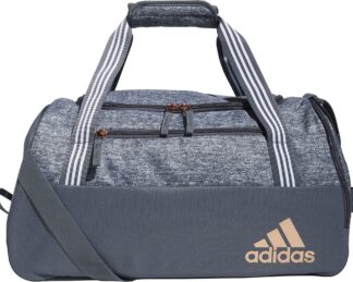Adidas Squad V Duffel Bag, Men's, Jrsy OnxGry/OnxGry/RseGld