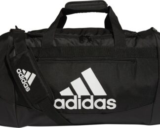 adidas Defender IV Medium Duffel Bag, Men's, Black/White