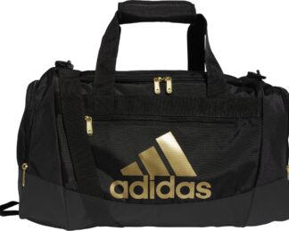 adidas Defender VI Small Duffel Bag, Men's, Black/Gold