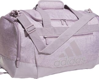 adidas Defender VI Small Duffel Bag, Men's, Jrsyplvdfgltprpl/Slvr Mtl