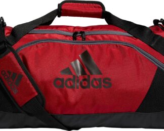 adidas Men's Team Issue II Medium Duffel Bag, Team Power Red
