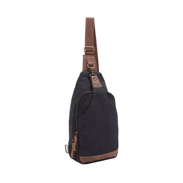 Jessie &James Handbags Glacier Canvas Concealed-Carry Sling Bag - Black